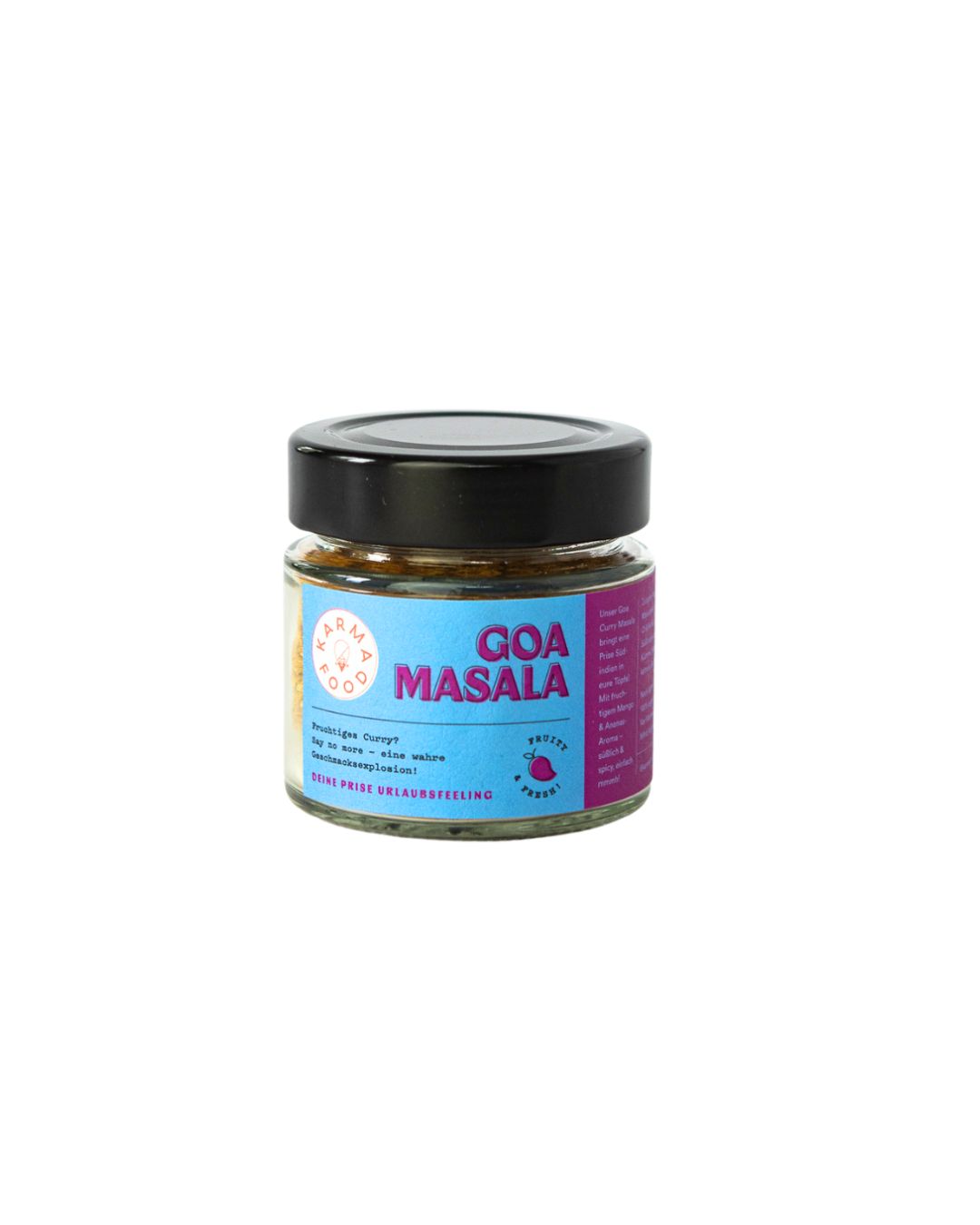 Goa Masala – fruchtige Curry-Gewürzmischung von Karma Food mit Urlaubsfeeling