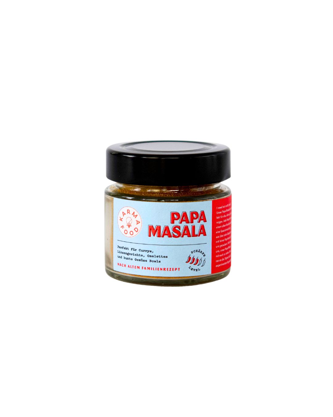 Papa Masala – kräftige Gewürzmischung für Currys und Wokgemüse, Eierspeise