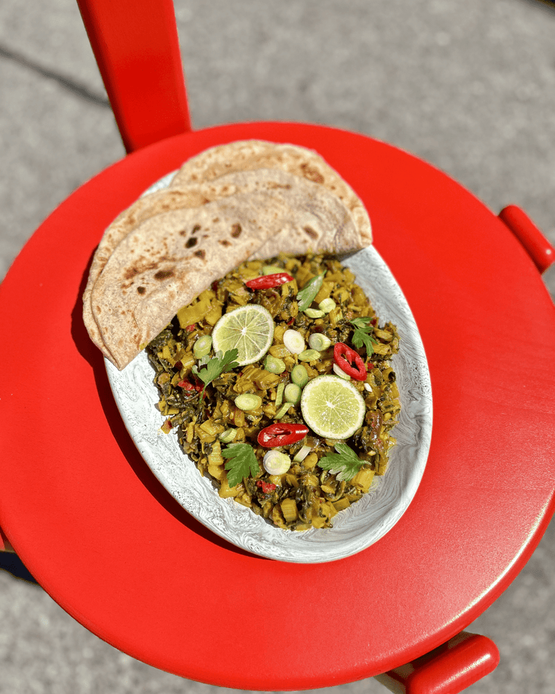 Caritas Wir-helfen-Teller Rezept: Sukuma mit Chapati