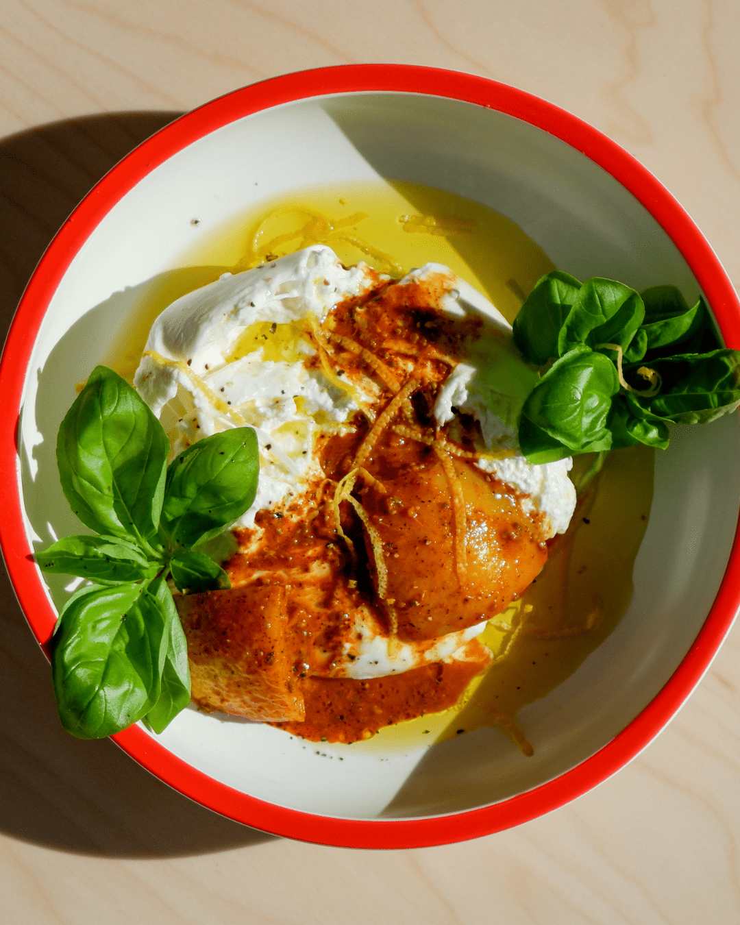 Labneh mit Zitronen Achar