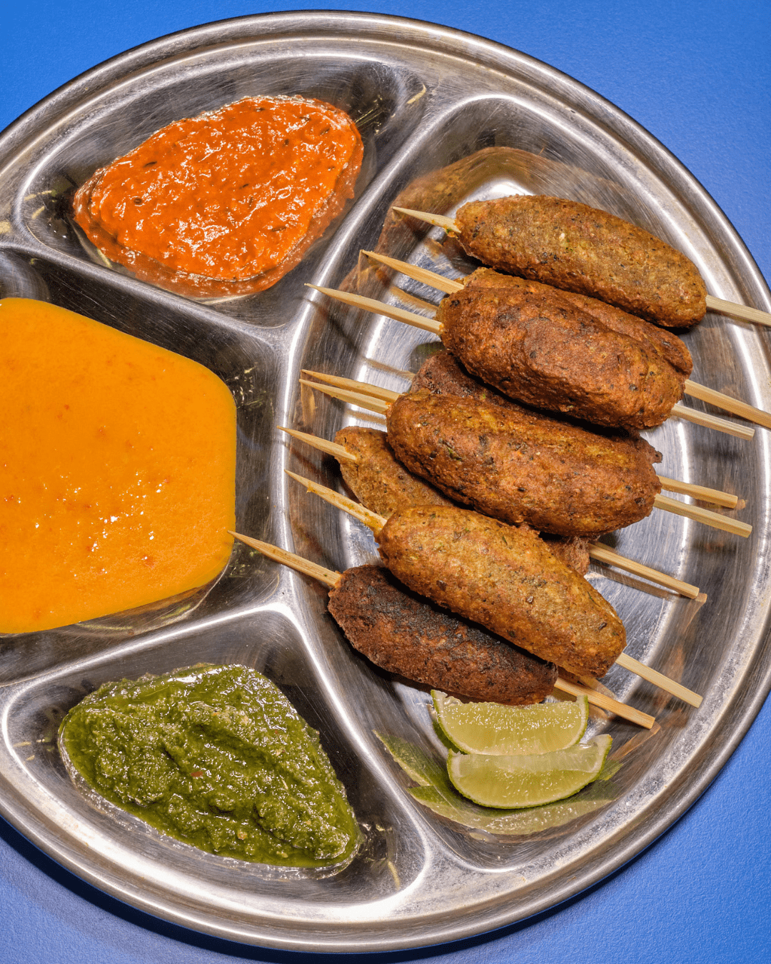 Veganer Sheekh Kebab