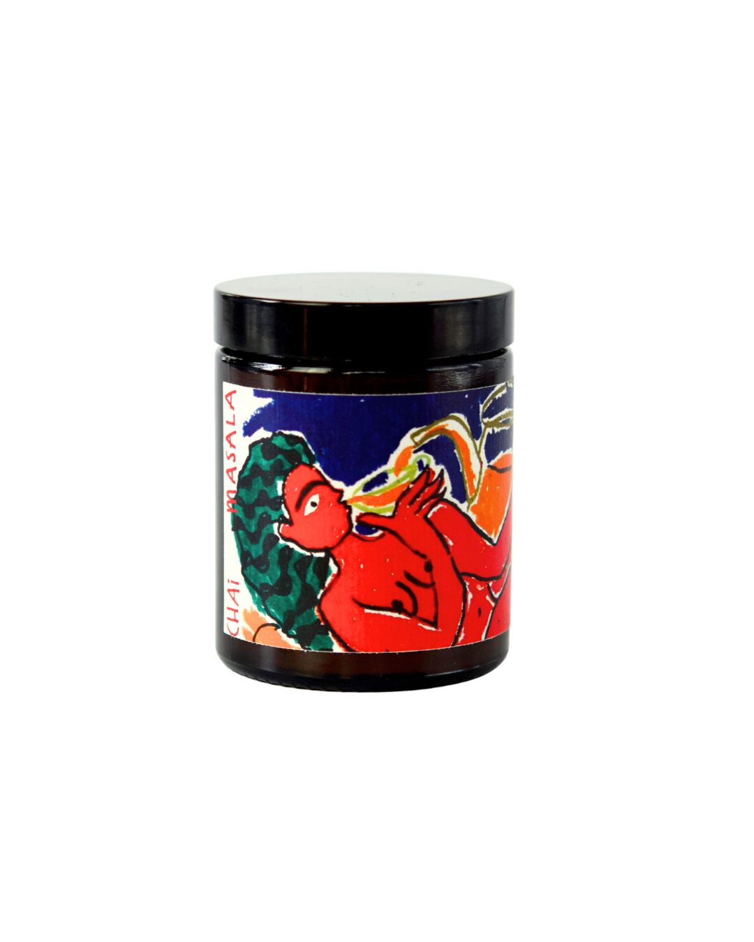 Chai Masala Duftkerze – Karma-Edition mit besonderem Illustrationsdesign von Madita Kloss