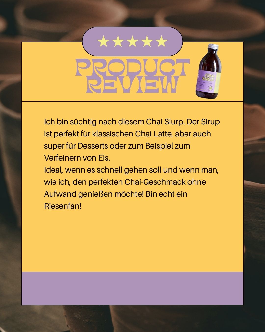 Chai Sirup