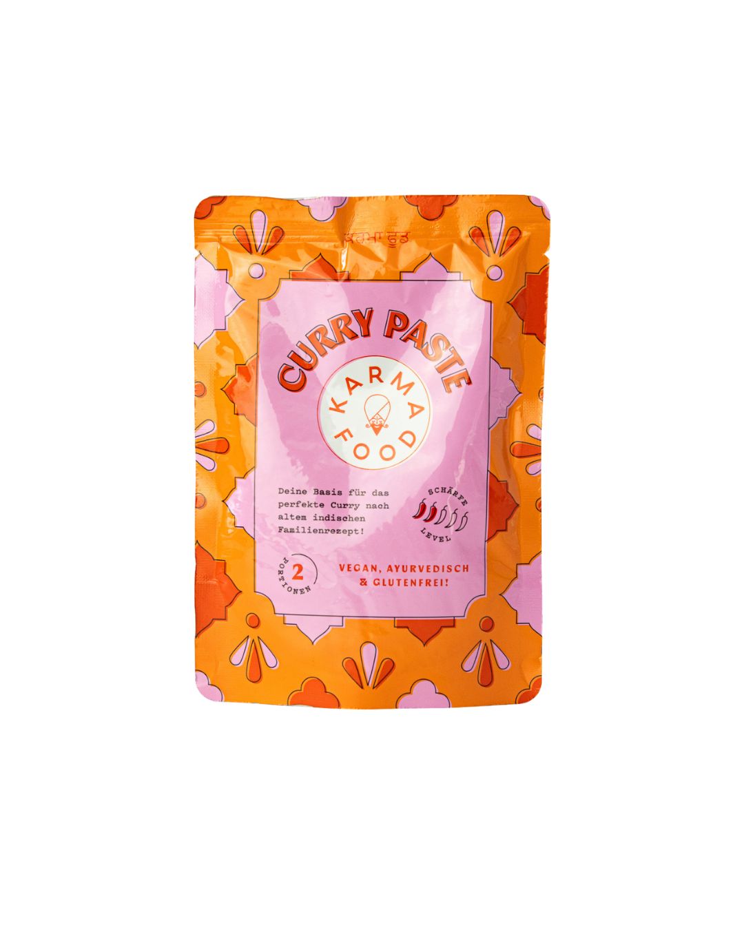 Curry Paste – vegane Currybasis im Glas von Karma Food für schnelle indische Gerichte
