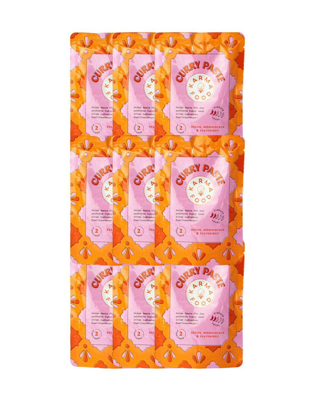 Curry Paste im praktischen Vorratspack – vegane Currybasis von Karma Food für authentische, indische Currys
